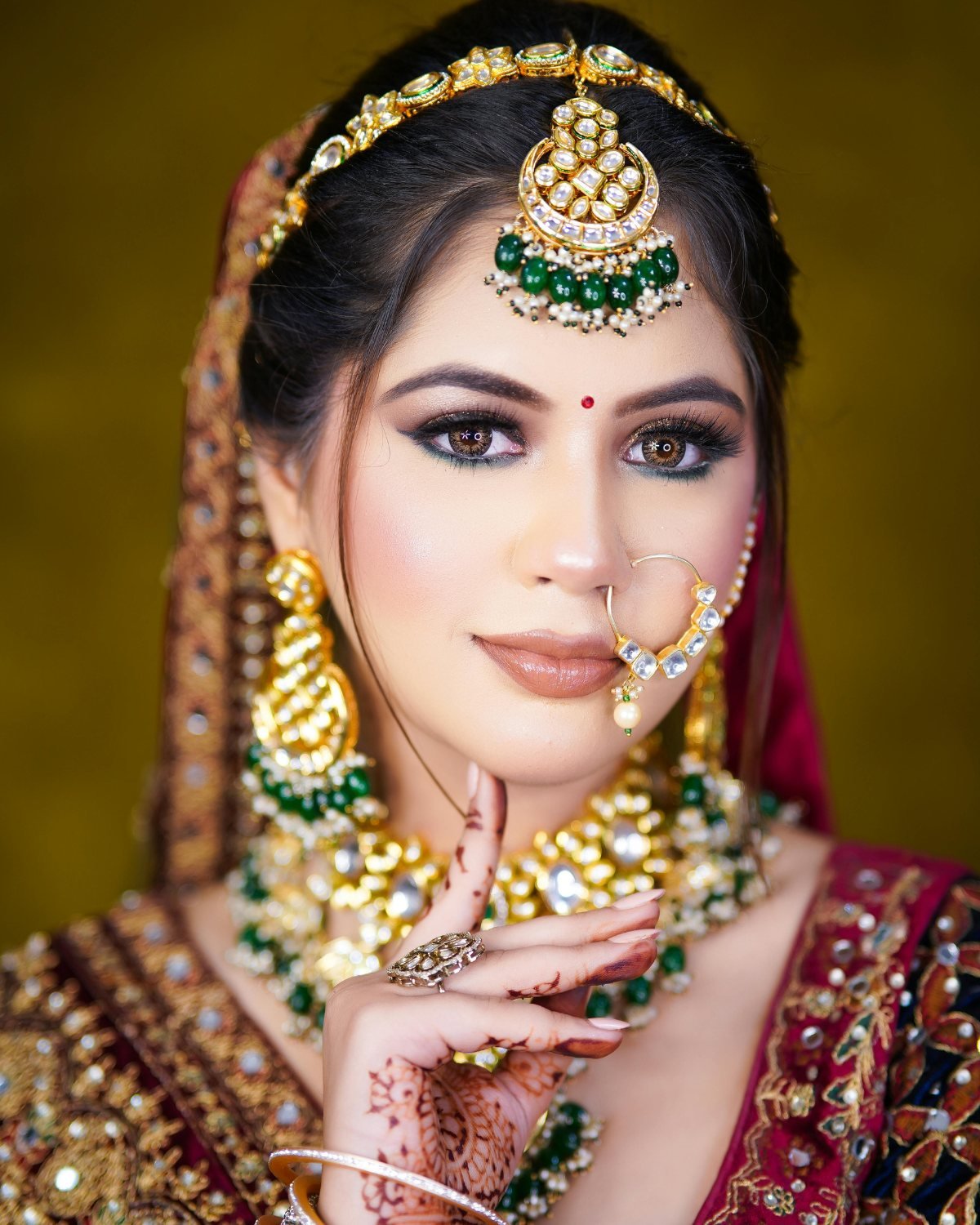 Bridal makeup by Crystal Scissori